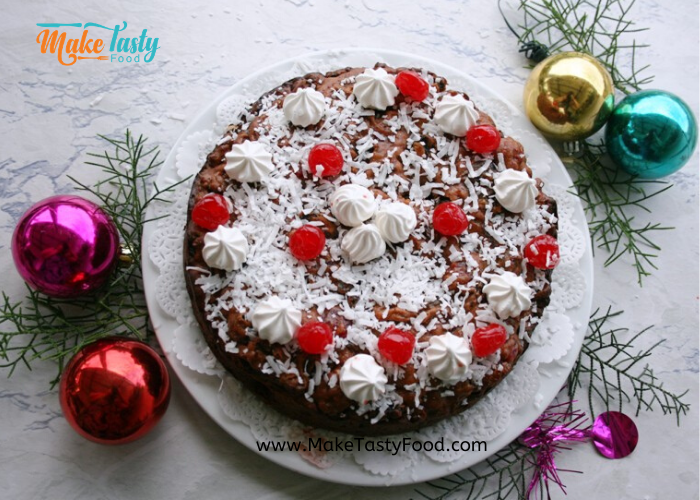 Alcohol Free Christmas Cake - Make Tasty Food