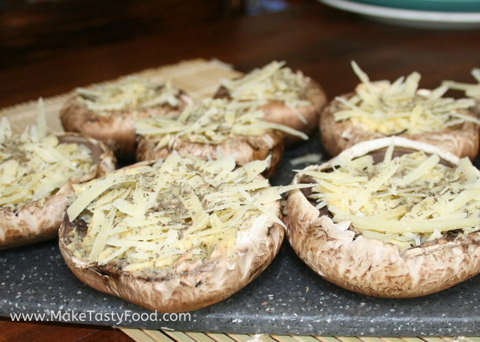 Braai or Grill Stuffed Portabella Mushrooms - Make Tasty Food